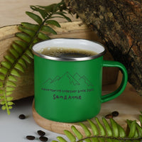 Mug Émail Camping