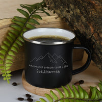Mug Émail Camping